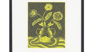 草間彌生 「三本の花(Ⅰ)」 - ARToRIDe アートライド