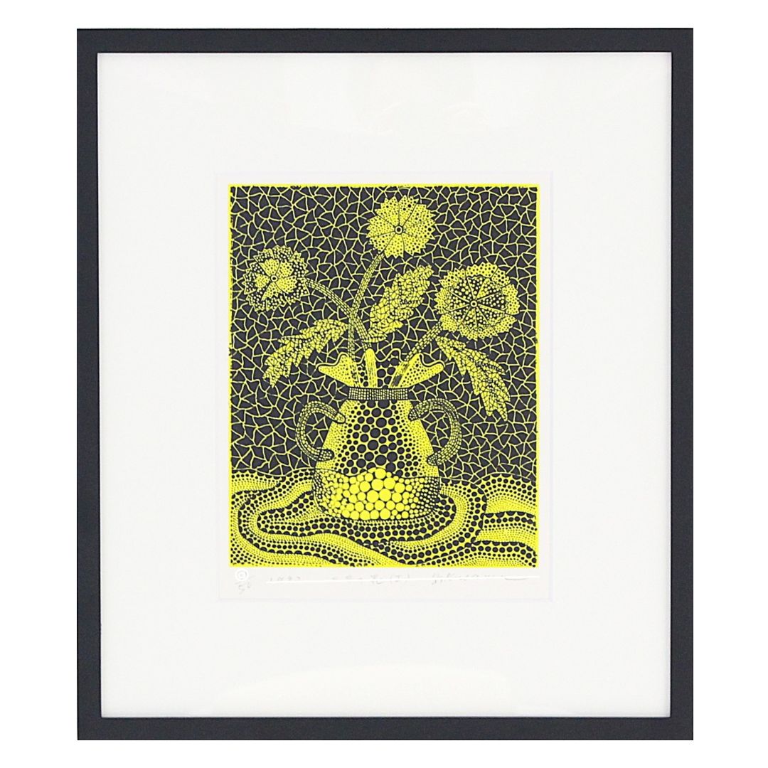 草間彌生 「三本の花(Ⅰ)」 - ARToRIDe アートライド